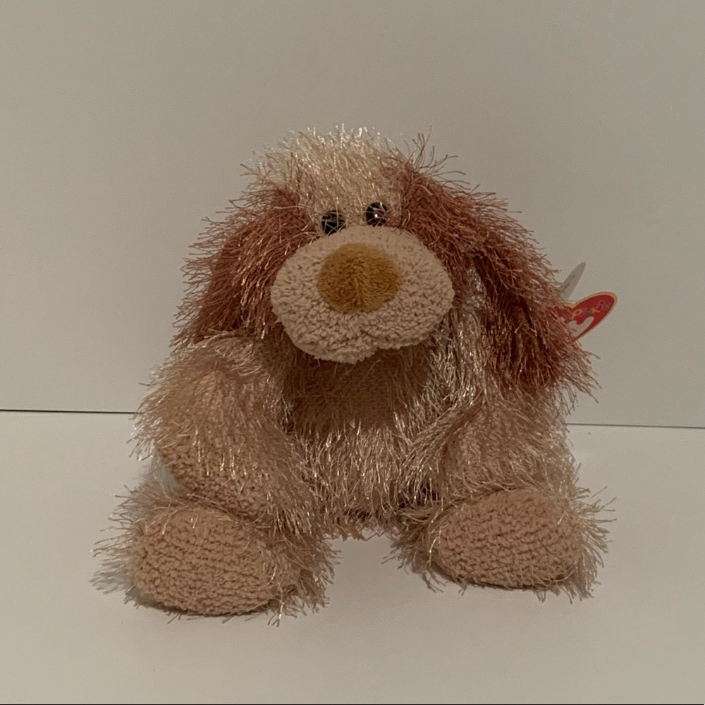 🐶 [2/$25] VINTAGE 2002 TY PUNKIES SHREDS THE DOG STUFFED ANIMAL PLUSH TOY 🐶
